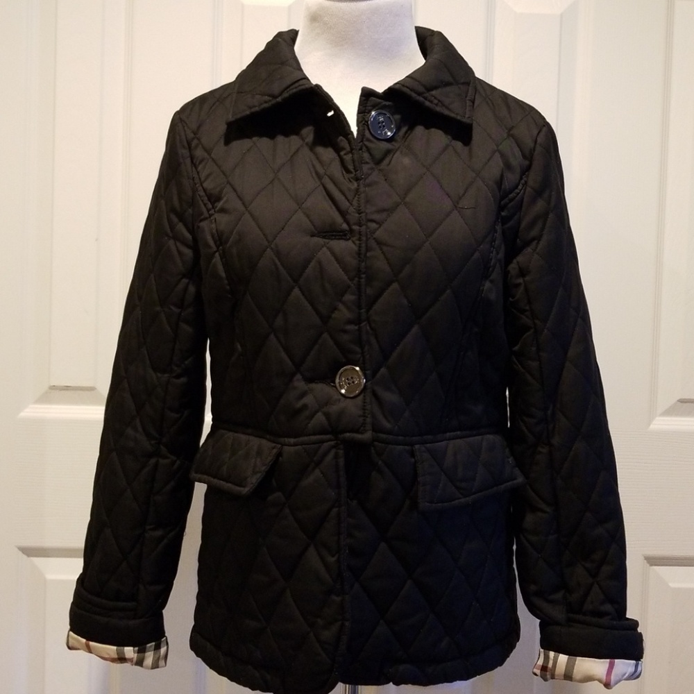 SOLD. SOLD. Burberry quilted coat - Picture 8 of 8